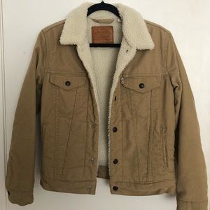 Levi’s Strauss Men’s Corduroy Sherpa Jacket